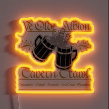 Load image into Gallery viewer, Add a touch of whimsy with this tavern sign charm.