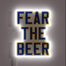 Load image into Gallery viewer, Boldly illuminate your space with this eye-catching beer-themed neon sign