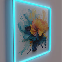 Load image into Gallery viewer, Add vibrant floral touch to any room with colorful glow.