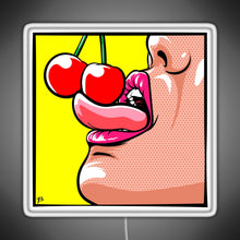 Load image into Gallery viewer, Fruits III RGB neon sign white