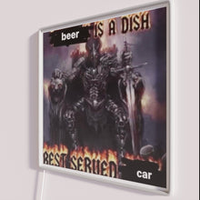 Load image into Gallery viewer, Vibrant Neon Party Sign in Bright RGB Colors Available Today