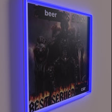 Load image into Gallery viewer, Add vibrant ambiance with this colorful fun time neon light.