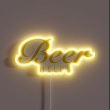 Load image into Gallery viewer, Laugh out Loud with this Hilarious Beer-Themed Neon Sign