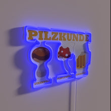 Load image into Gallery viewer, Neon beer humor sign with fun sayings and mycology twist