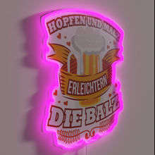 Load image into Gallery viewer, Add a touch of humor to your beer-loving gathering space.