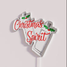 Load image into Gallery viewer, Vibrant RGB Neon Sign for Funny Humorous Christmas Party Decorations.