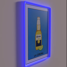 Load image into Gallery viewer, Vibrant RGB neon light-up Latin American humor wall decoration sign.
