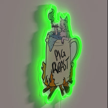 Load image into Gallery viewer, Add humorous rustic charm to your space with pig roast.