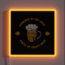 Load image into Gallery viewer, Add a humorous touch with this funny powered neon sign.