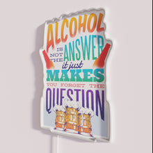 Load image into Gallery viewer, RGB Neon Sign with Humorous Funny Slogan Design Ideas