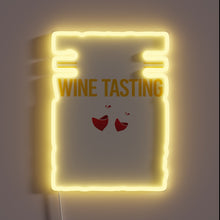 Load image into Gallery viewer, Wine enthusiasts' delight: glowing RGB signs for clever drinkers'