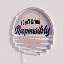 Load image into Gallery viewer, Neon Sober Living Wall Sign for AA NA Recovery Supporters Gift.