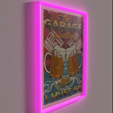 Load image into Gallery viewer, Add a touch of garage humor with vibrant RGB lighting.