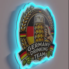 Load image into Gallery viewer, Germany Drinking Team Proclaims Love for Oktoberfest in Neon Sign