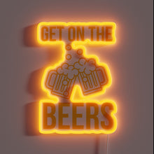 Load image into Gallery viewer, Add vibrant color to your home bar with this sign.