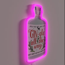 Load image into Gallery viewer, Gin Lovers Unite with Vibrant RGB Neon Sign Illumination Everywhere