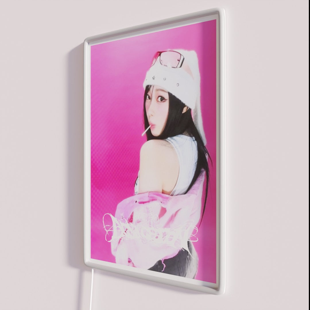 Giselle Aespa Armageddon Supernova Rgb Led Sign – Neon Factory