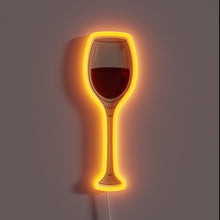 Load image into Gallery viewer, Add a pop of color with this vibrant wine sign.
