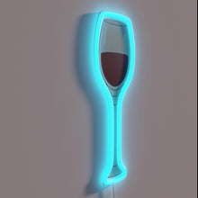 Load image into Gallery viewer, Vintage Wine Bar Decoration with Colorful Red Neon Sign Illumination