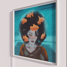 Load image into Gallery viewer, Glowing neon light decoration with colorful under the sea theme