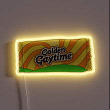 Load image into Gallery viewer, Aussie Classic Iconic Treat Golden Gaytime Neon Sign Illumination Display