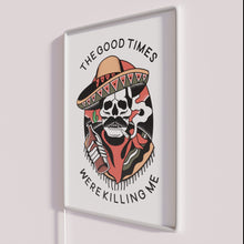 Load image into Gallery viewer, Colorful Good Times Supportive AA and NA Recovery Neon Sign