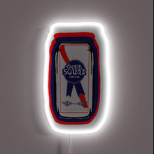 Load image into Gallery viewer, Gleaming neon goon squad logo with vibrant RGB color accents