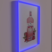 Load image into Gallery viewer, Vibrant pink neon light art for a Gordon's Gin enthusiast