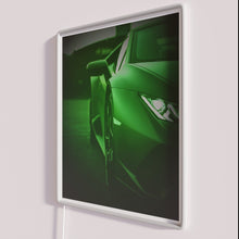 Load image into Gallery viewer, Vibrant Green Lamborghini Neon Sign with Color-Changing RGB LED Technology