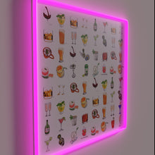 Load image into Gallery viewer, Neon sign that lights up your happy hour with color