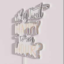 Load image into Gallery viewer, Brighten Your Space with Vibrant Neon Happy Hour Signs Installation