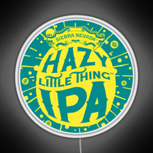 Load image into Gallery viewer, Hazy IPA Logo RGB neon sign white
