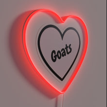 Load image into Gallery viewer, Add a touch of whimsy with heart goats in color.