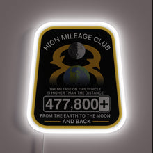 Load image into Gallery viewer, Retro-Futuristic Galaxy-themed Neon Sign Celebrating Interstellar Adventures and Cosmic Journey