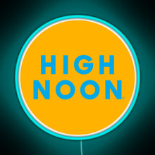 Load image into Gallery viewer, high noon RGB neon sign lightblue
