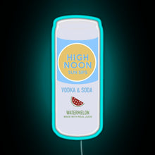 Load image into Gallery viewer, High Noon Watermelon RGB neon sign lightblue