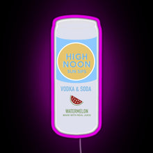 Load image into Gallery viewer, High Noon Watermelon RGB neon sign  pink