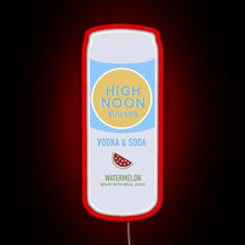 Load image into Gallery viewer, High Noon Watermelon RGB neon sign red