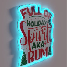 Load image into Gallery viewer, Holiday cheer meets naughty humor with this RGB neon sign