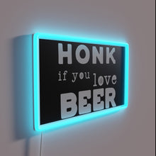 Load image into Gallery viewer, Fun bar decor alert: humorously loud love for craft beer