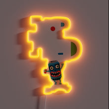 Load image into Gallery viewer, Color-changing neon sign for beer enthusiasts and hoppy brew lovers.