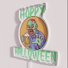 Load image into Gallery viewer, Brighten up your haunted abode with this neon bar decor
