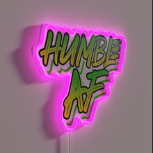 Load image into Gallery viewer, Humble reminder of recovery journey with bold, colorful neon letters