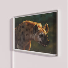 Load image into Gallery viewer, Brighten up any space with vibrant hyena neon lighting accents