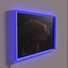 Load image into Gallery viewer, Laugh-out-loud humor with vibrant Hyena RGB neon wall decoration lighting.