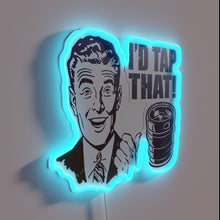 Load image into Gallery viewer, Fun Neon Bar Sign for Predicting Beer Tapping Success Tonight