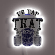 Load image into Gallery viewer, Neon bar decor for beer enthusiasts with customizable LED lighting.