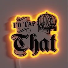 Load image into Gallery viewer, Eye-catching RGB LED neon light for gaming and home decor.