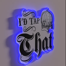 Load image into Gallery viewer, I Dare You to Tap My Color-Changing Neon Bar Sign