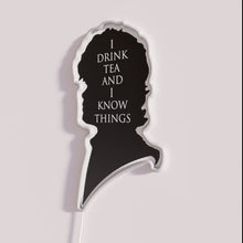 Load image into Gallery viewer, Neon Tea Sign: Whimsical Home Decor with Modern Retro Vibes Included